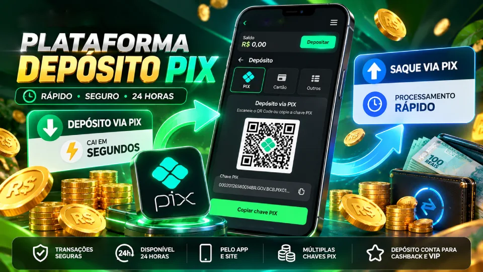 Tela de depósito PIX do 79bet